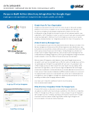 Okta's Google Apps Integration