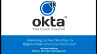 Extenting Active Directory to BigMachines & Salesforce.com