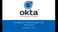 Securing Cloud Applications with Multifactor Authentication