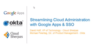 Streamlining Cloud Administration with Google Apps and SSO