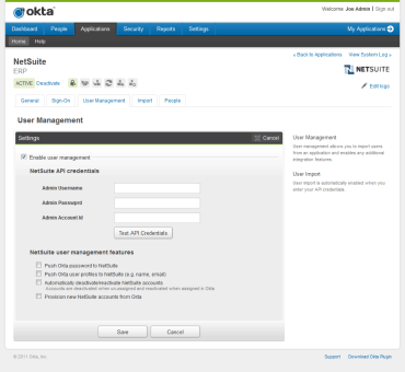 Automated & Centralized User Management
