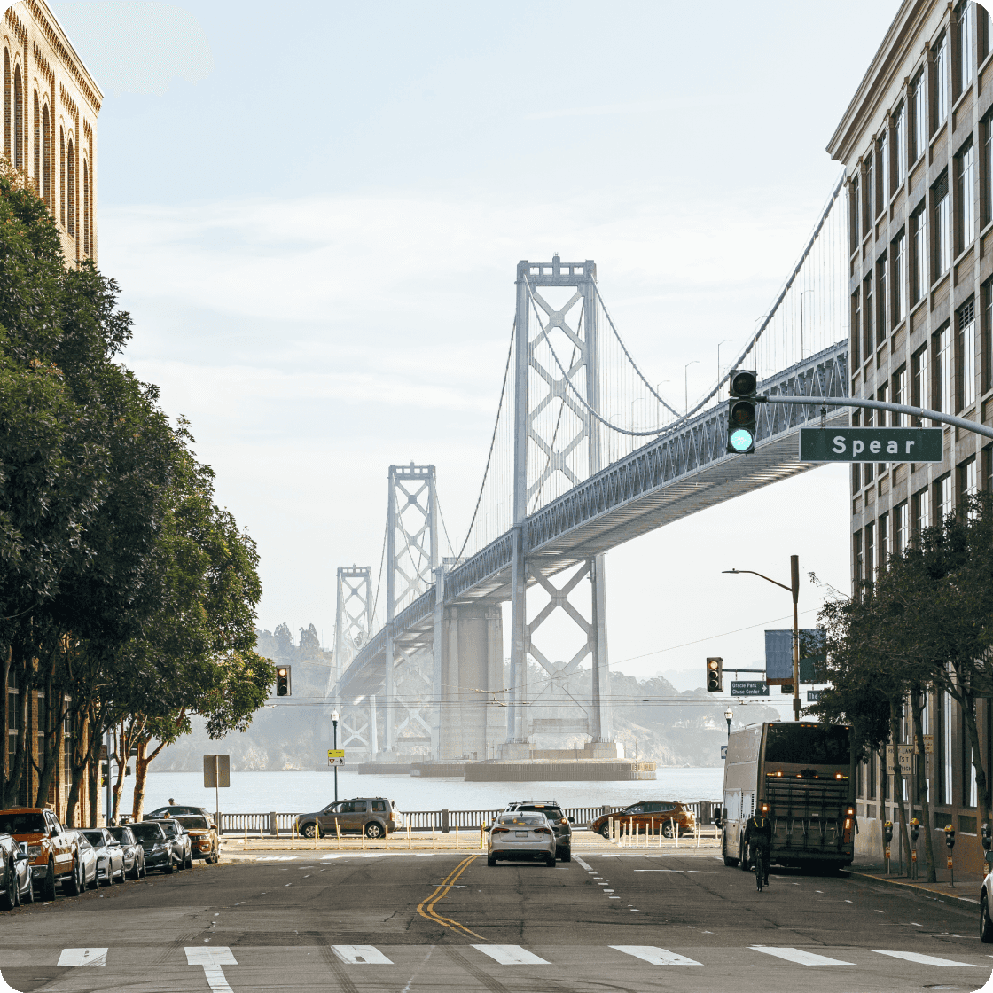 Image of San Francisco’s Bay Bridge.