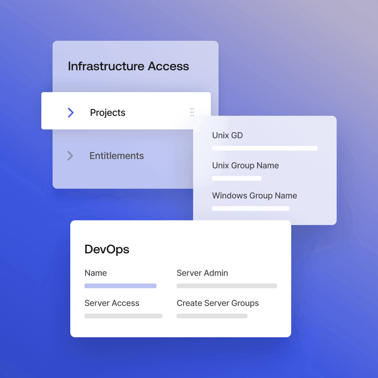 An image displaying Okta’s infrastructure access and DevOps portals. 