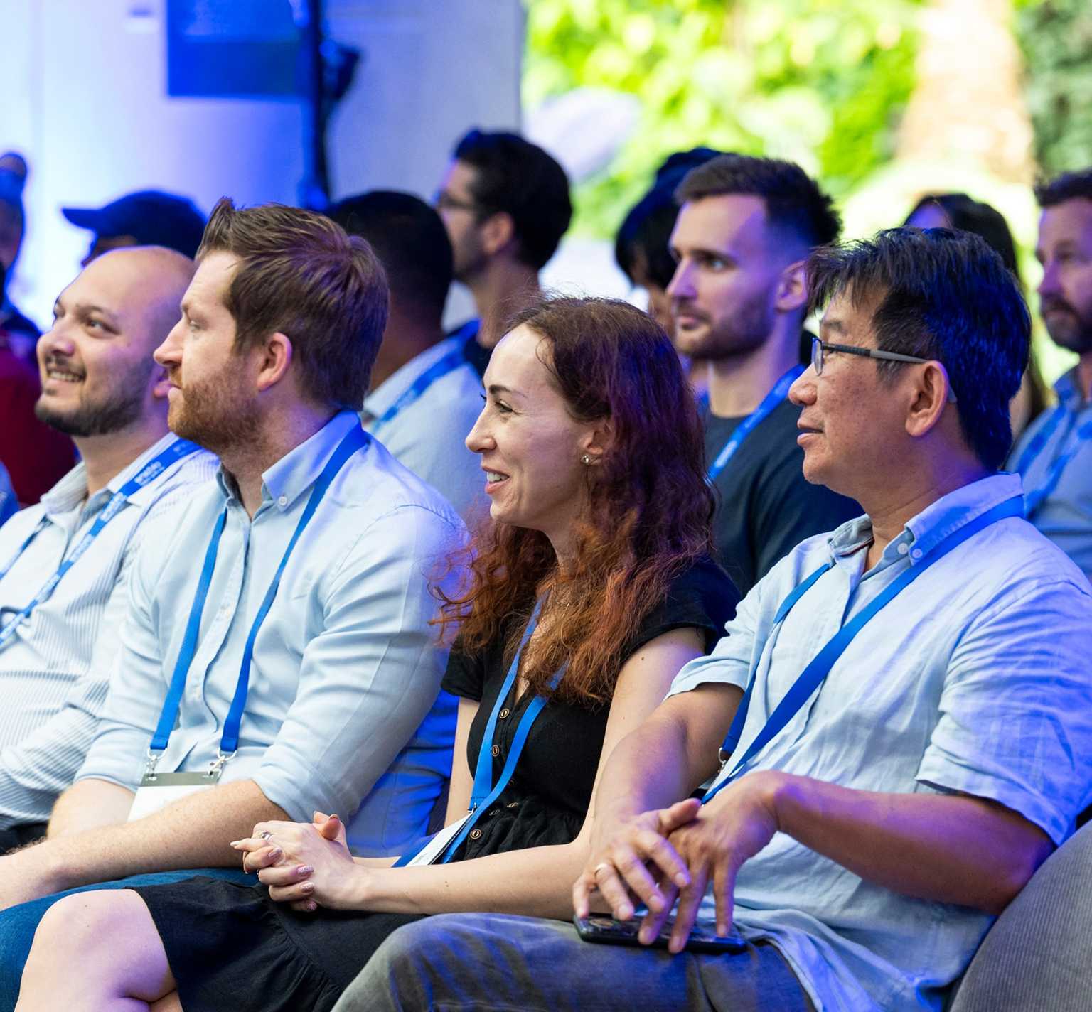 Group of people sitting at Identity Summit.