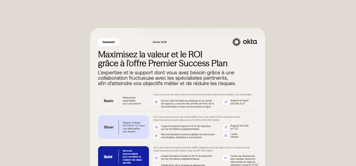 Maximisez la valeur et le ROI grâce à l’offre Premier Success Plan