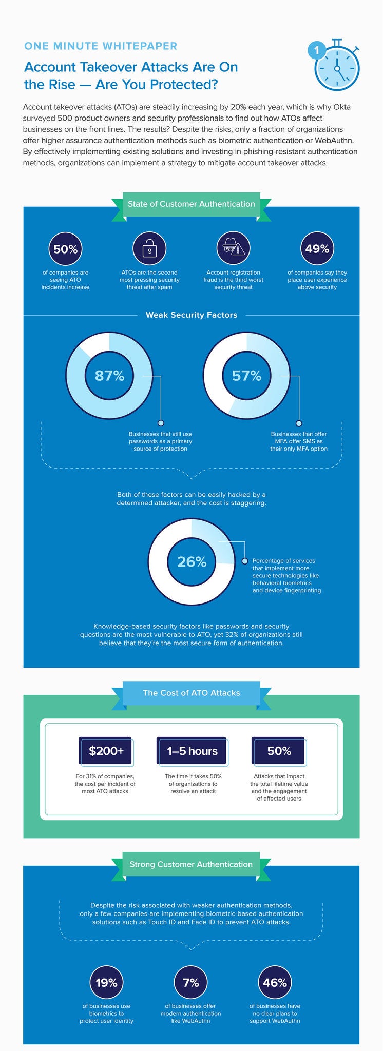 Learn how Okta can help account takeover attacks.