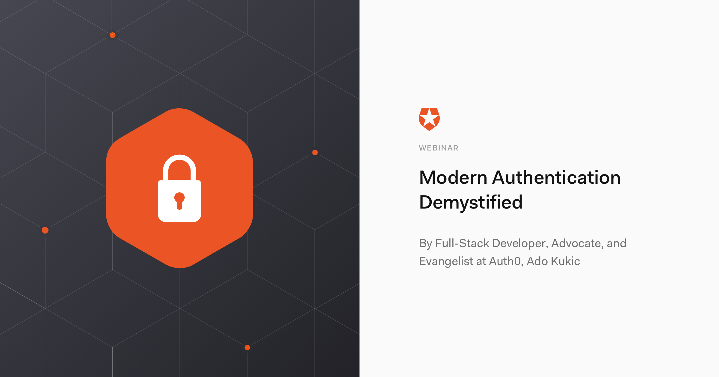 Modern Authentication Demystified TC | Auth0