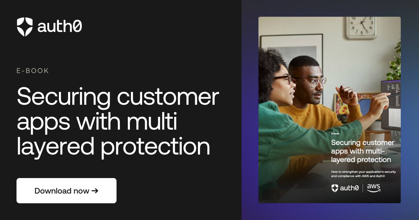 & AWS eBook: Securing customer apps with multi layered protection | Auth0