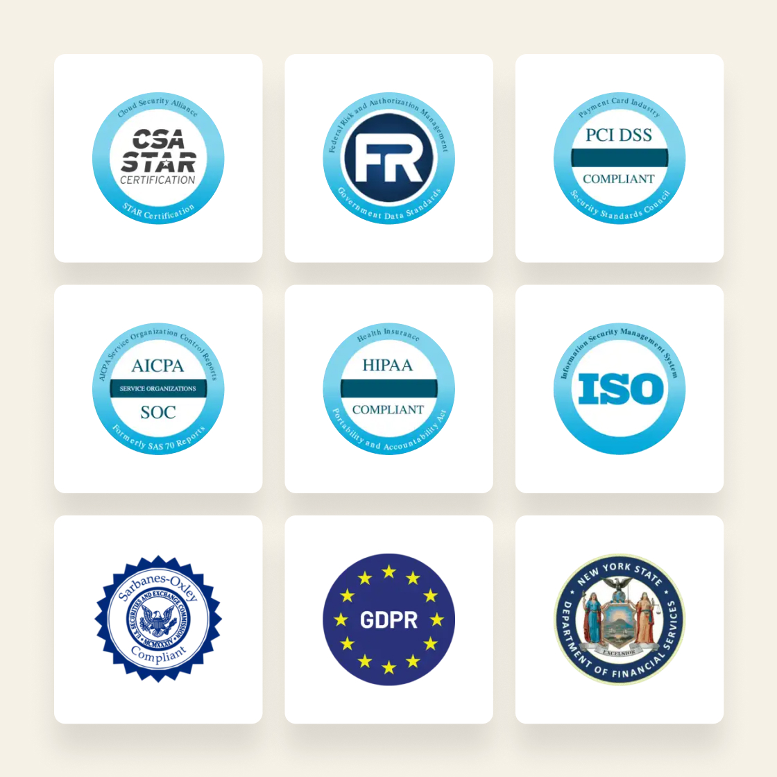 Image of various logos.