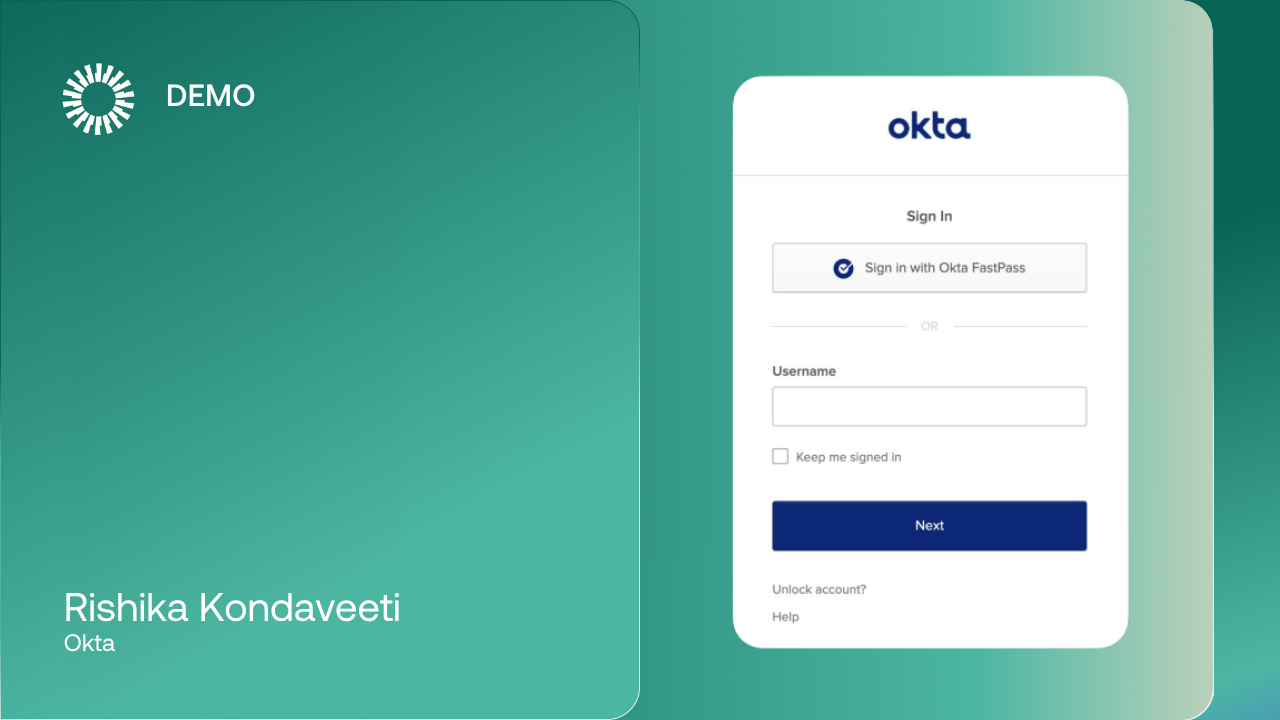 Seamless secure authentication with Okta Fastpass