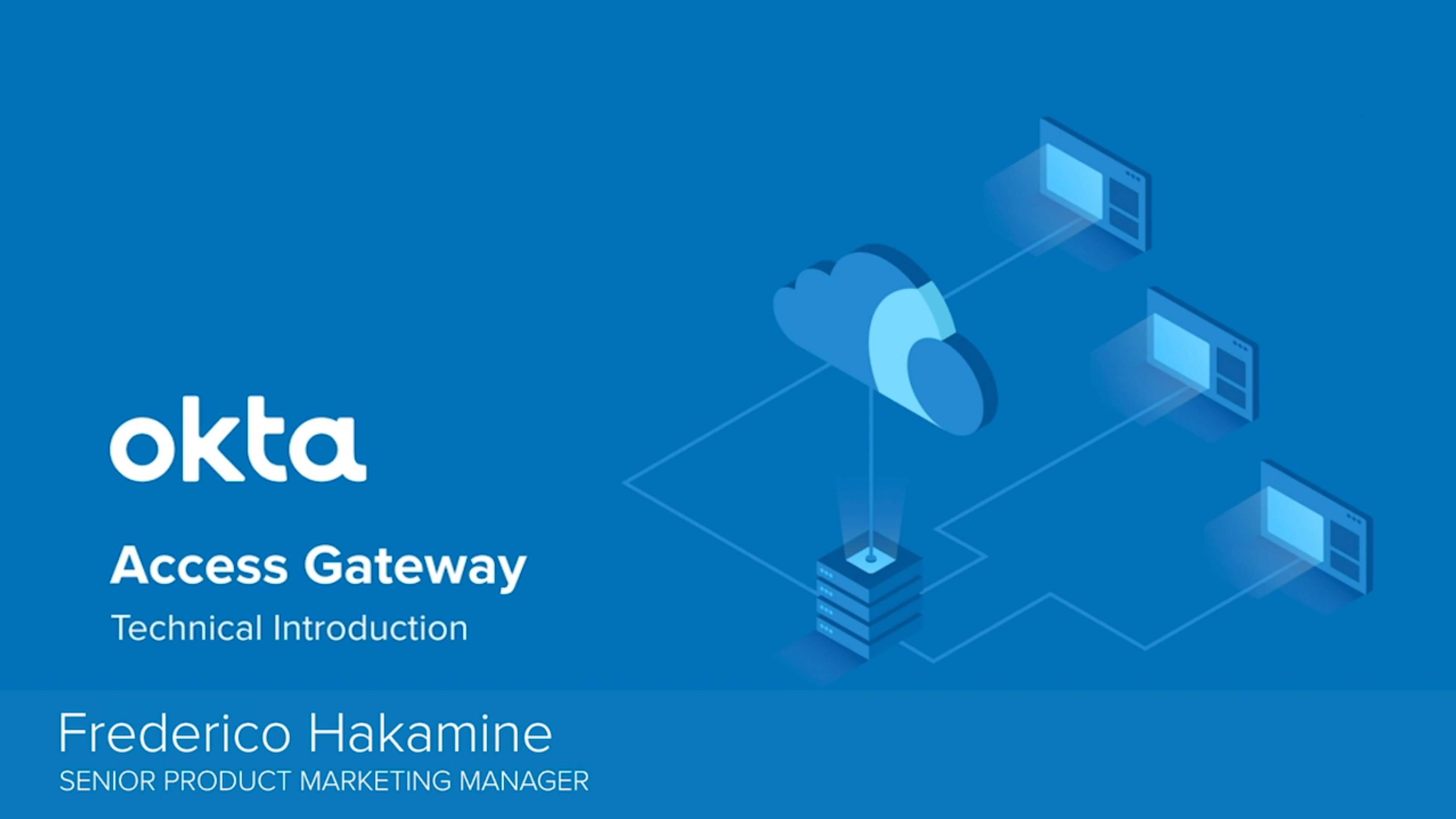 Demo: Access Gateway | Okta