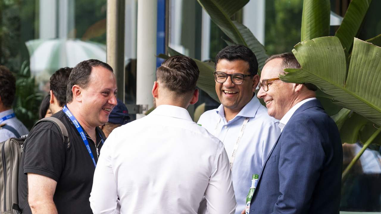 Professionals Networking at Oktane Conference