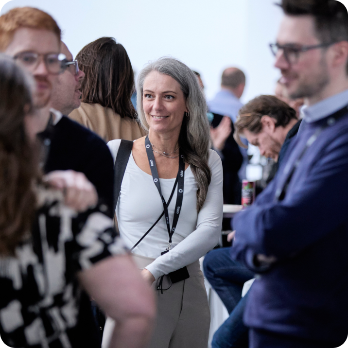 Professional Networking at Okta Showcase