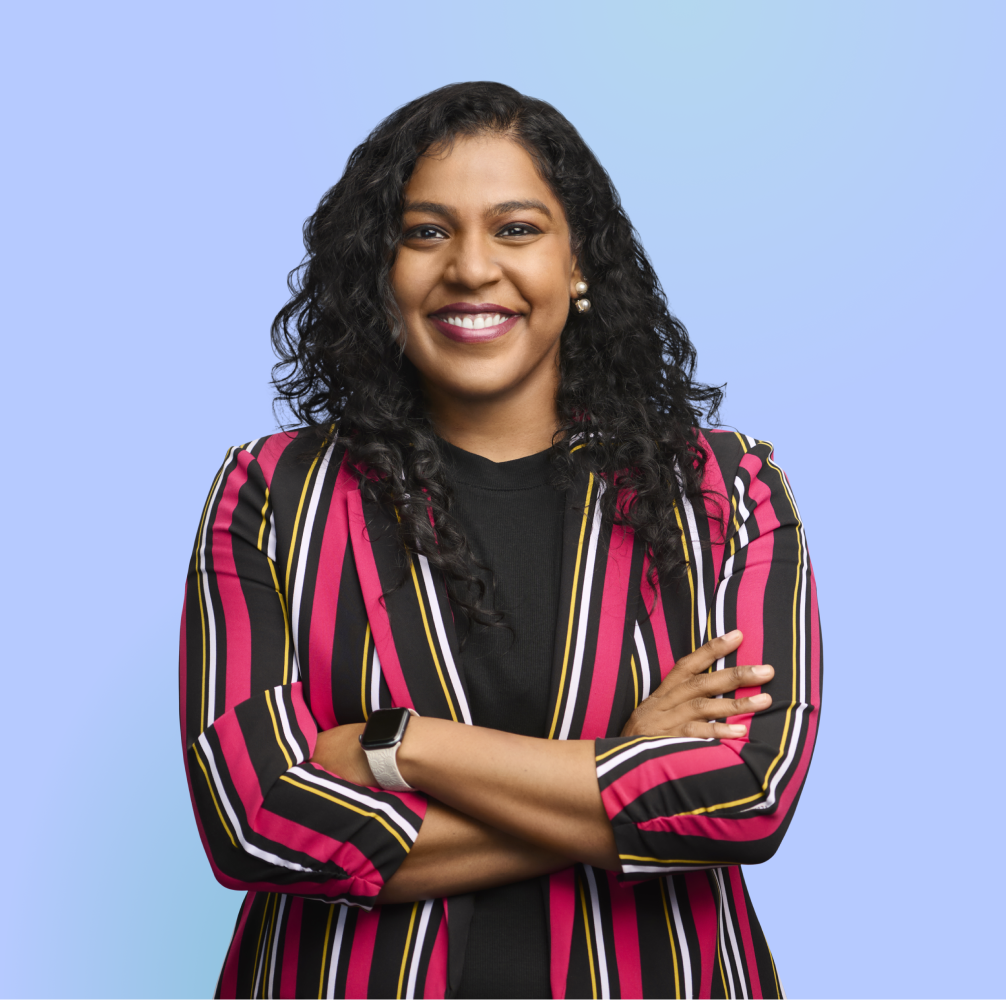 Professional headshot of Adeline Giritharan, Senior Product Manager at Workday.