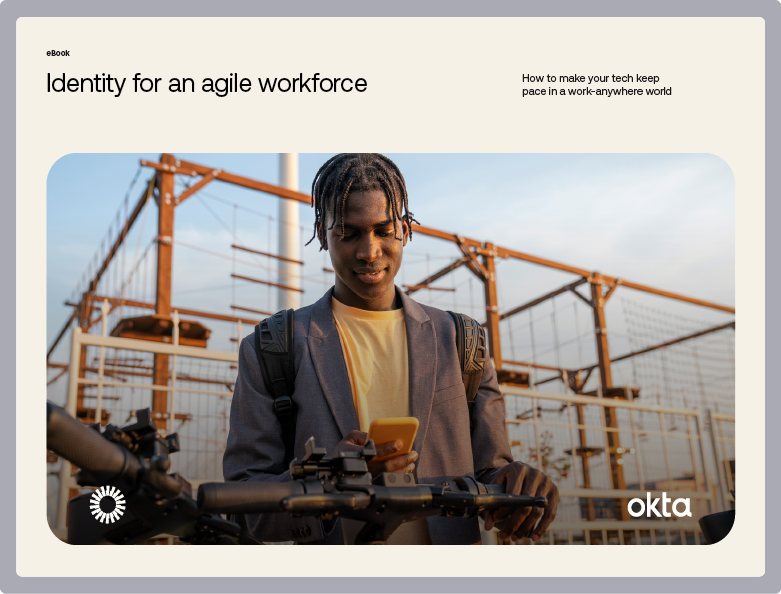 Identity for an agile workforce ebook cover