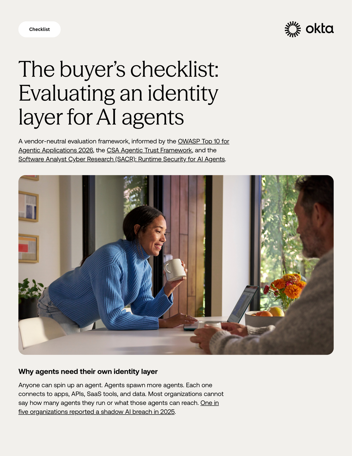 The buyer’s checklist