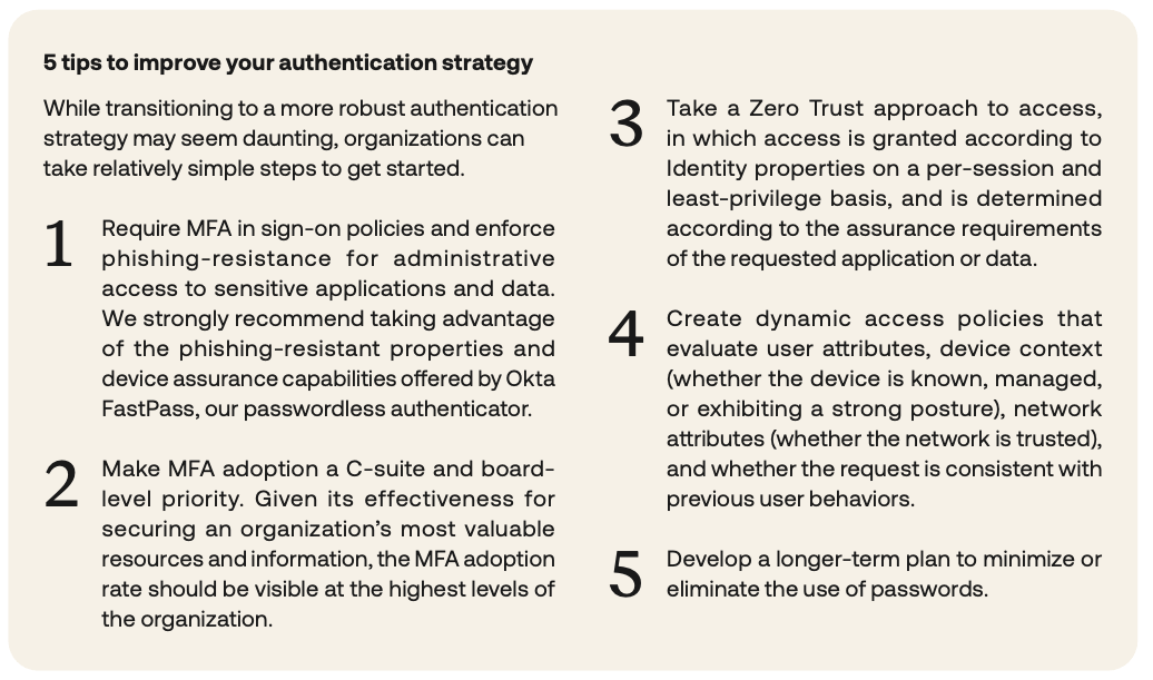 5 Tipps zur Verbesserung Ihrer Authentifizierungsstrategie.