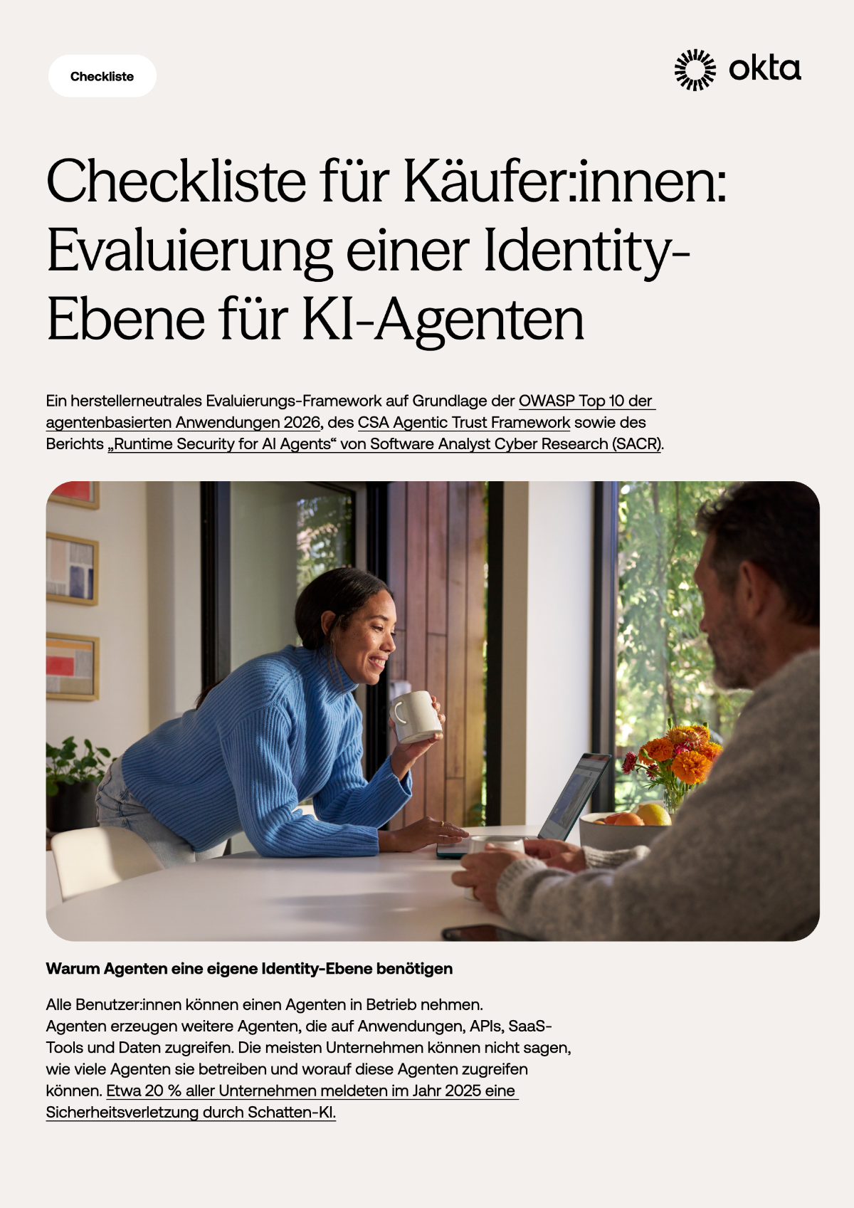 Checkliste für Käufer:innen