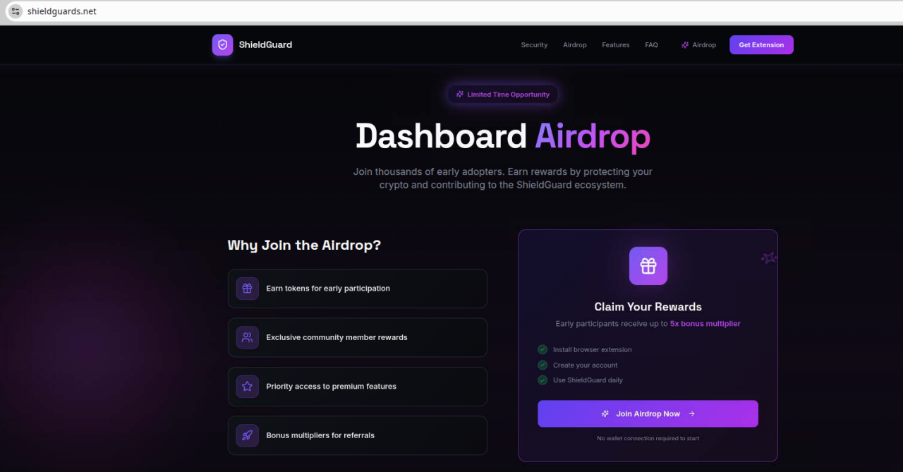 図4： 「エアドロップ」を利用してマーケティングされるブラウザ拡張機能