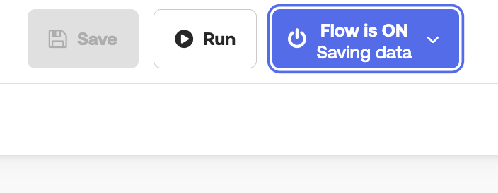 A digital interface displaying a workflow management system.