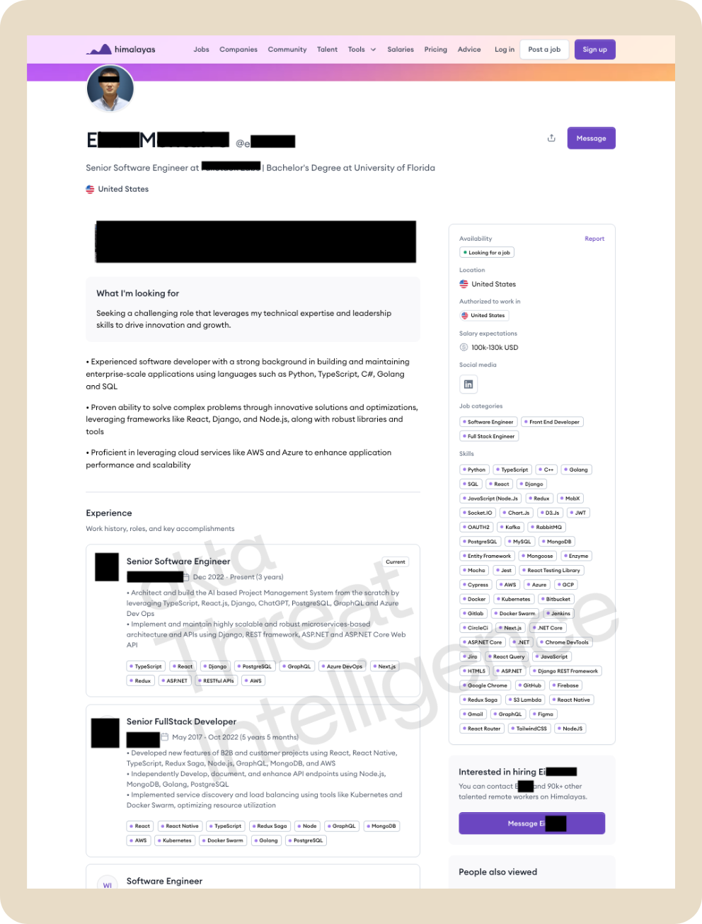 Figure 11. A third DPRK profile for EM