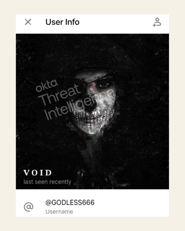 VOID User Profile