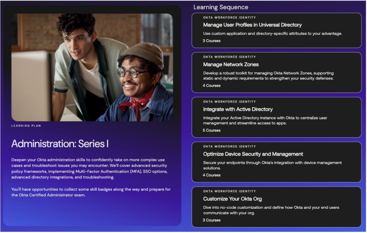 Learning Plan - Administration: Series 1