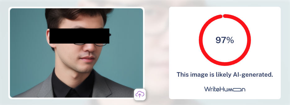 Figure 8. Online AI checker (source: writehuman.ai)