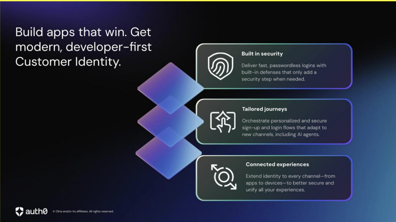 Developer-first customer identity