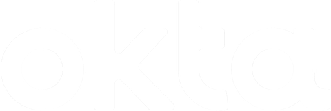 Okta Logo White Medium