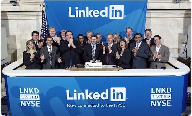 LinkedIn IPO round
