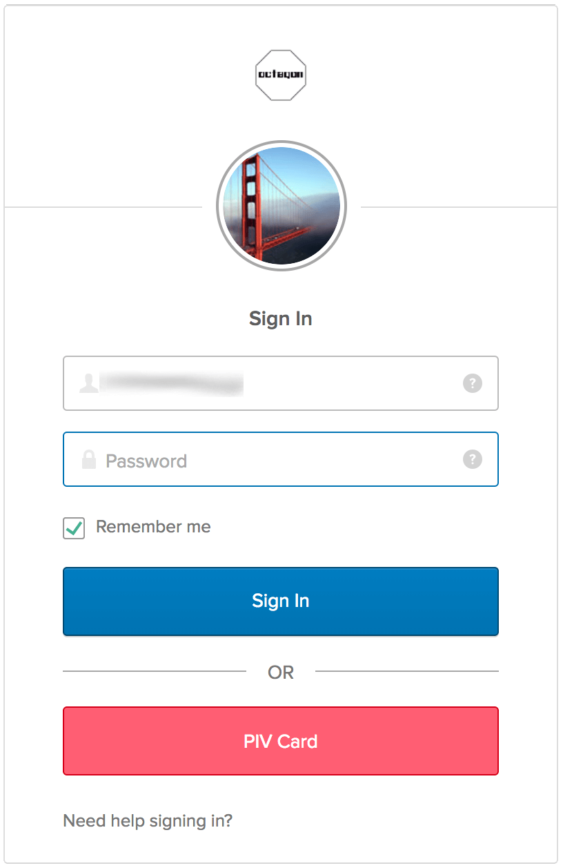 PIV Login