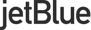 jet blue logo bw