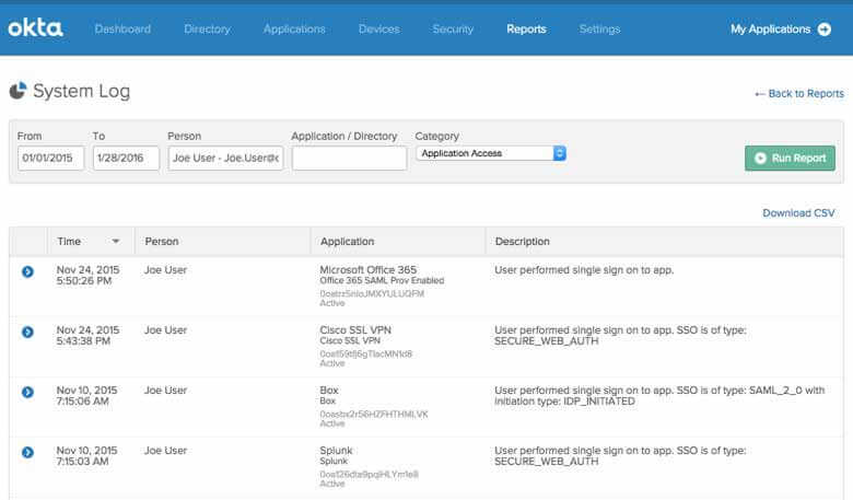 System log