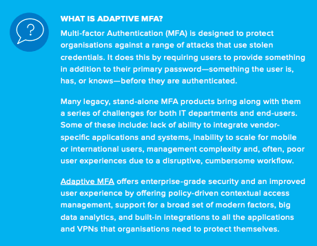 adaptive MFA