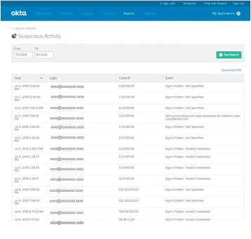 okta data breach system log