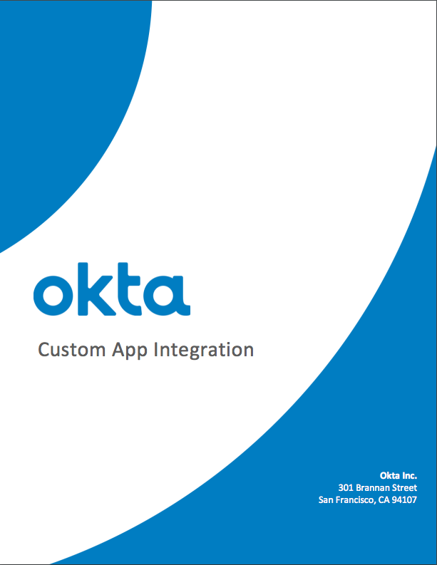 Custom App Integration
