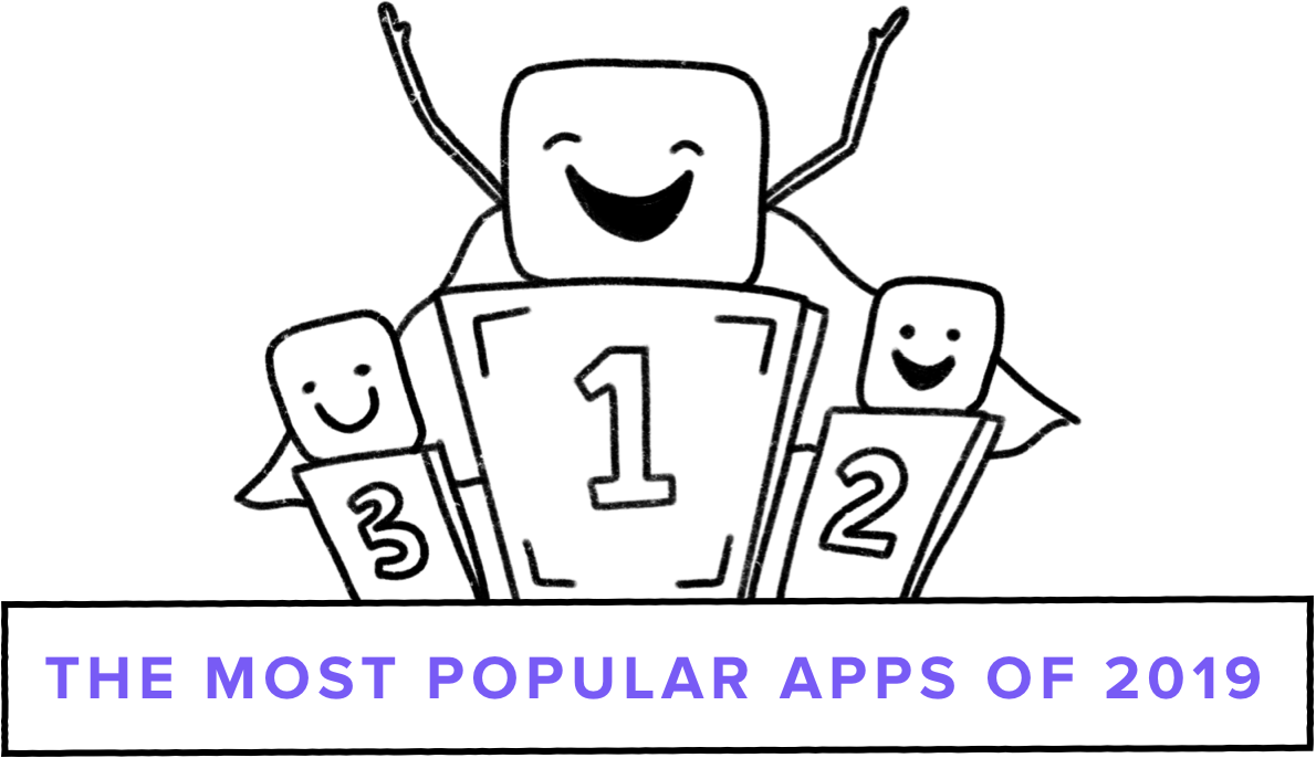 The Most Popular Apps of 2019 header image