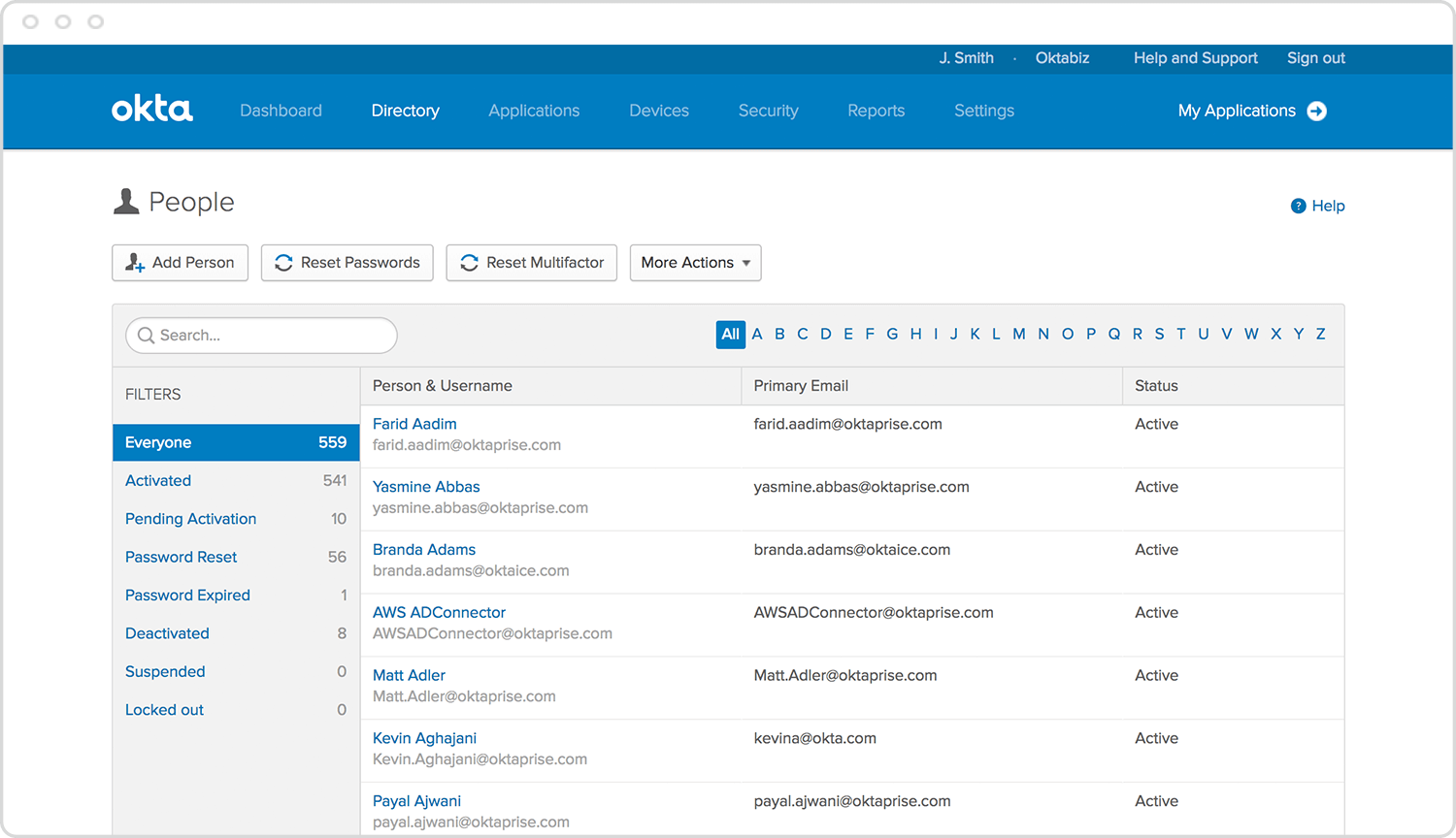 Okta Universal Directory를 통한 원활한 경험 구축