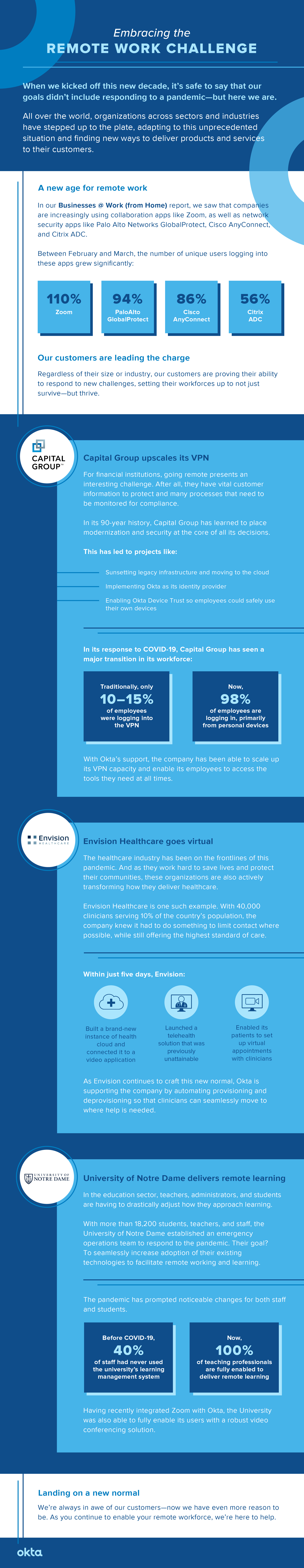 Remote Work Infographic