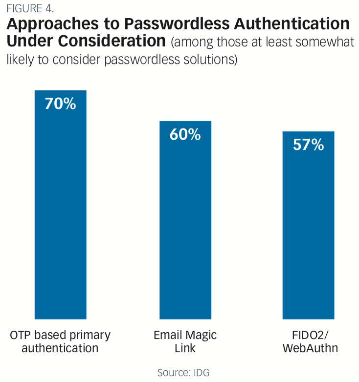 Approaches to Passwordless Authentication Under Consideration