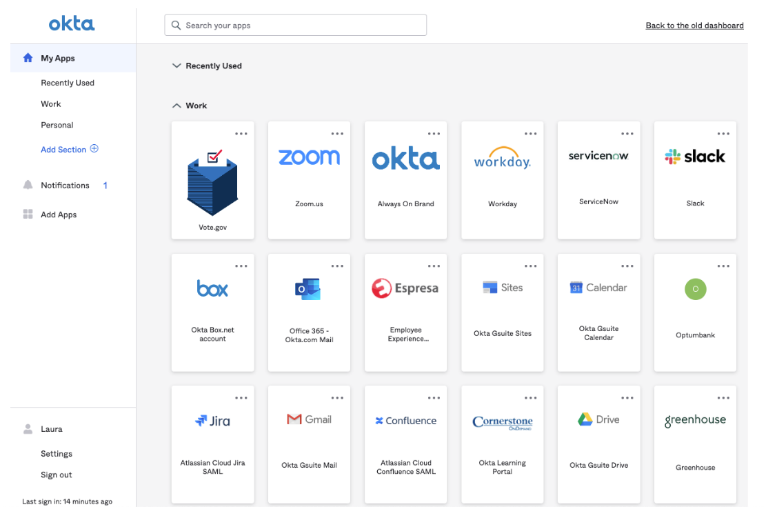 Okta vote.gov