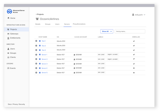 Okta Advanced Server Access Oktane21