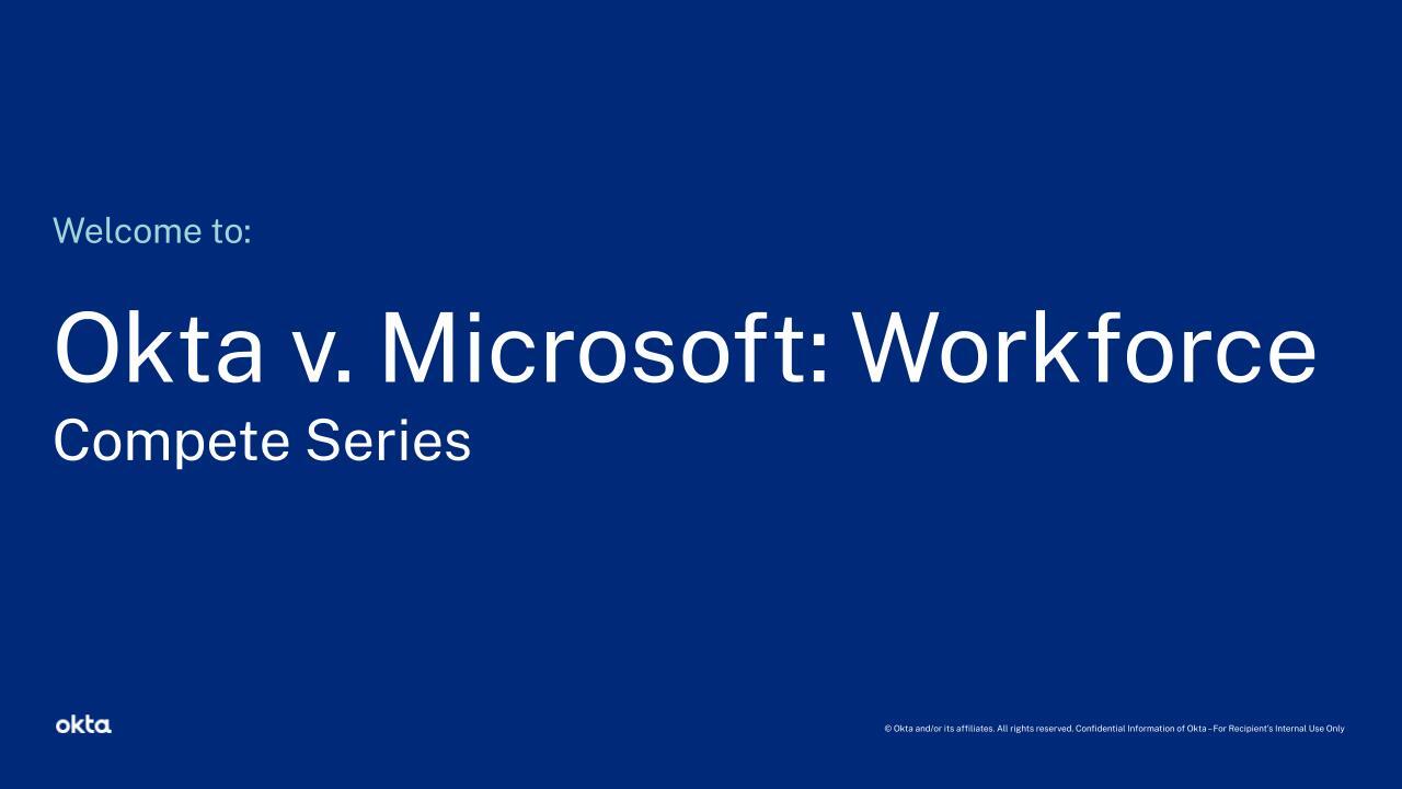 Compete Series - Microsoft Part 1