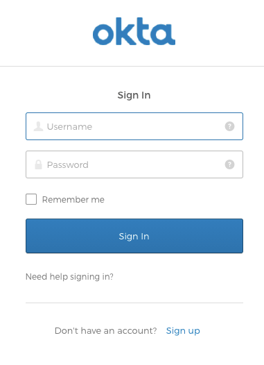 Okta Sign-In ウィジェット v5.9.0 (GA)