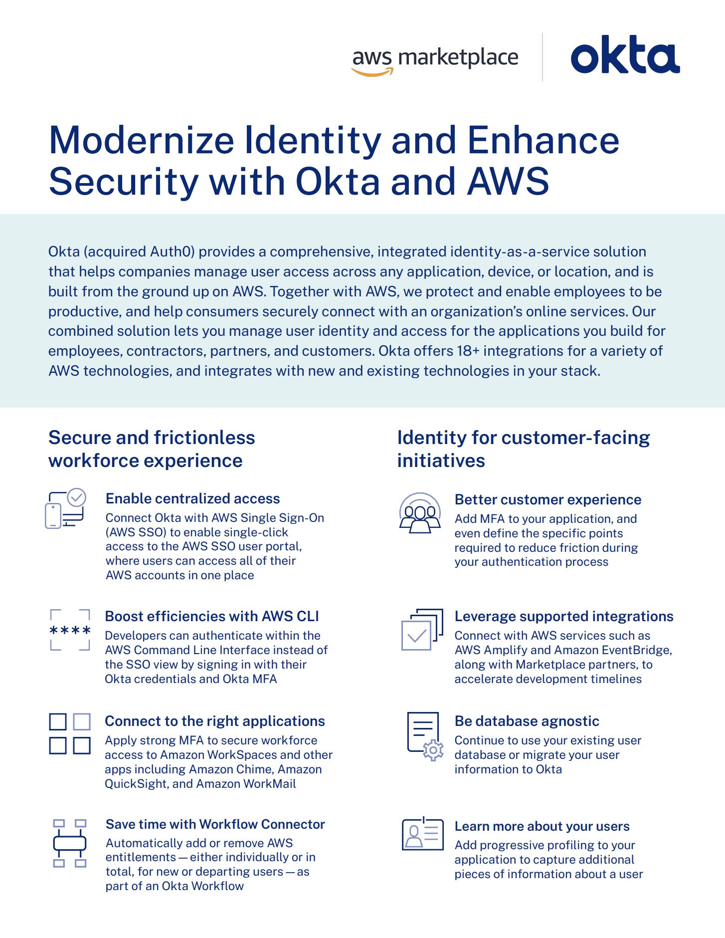 Modernize identity