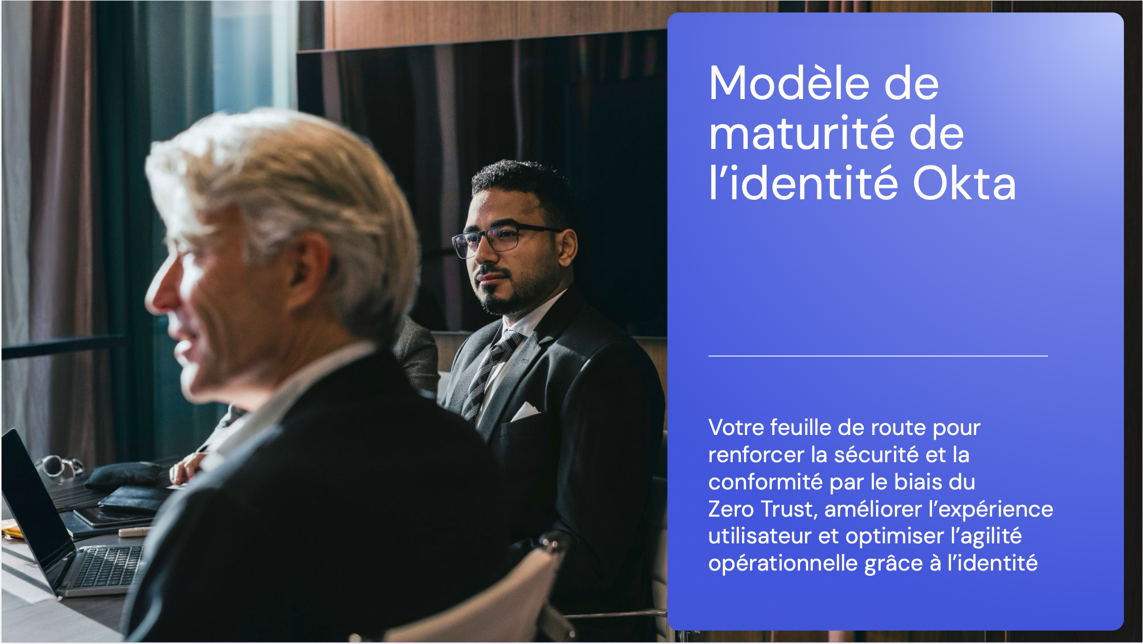 Modèle de maturité de l'identité Okta - image