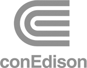 Con Edison Logo Grayscale
