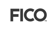 FICO Logo Grayscale