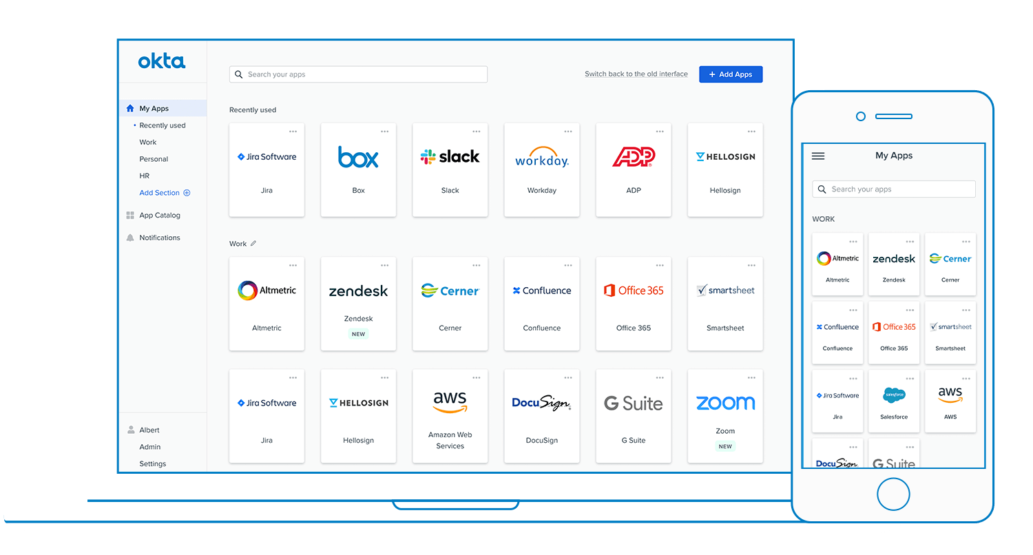 Okta End User Experience